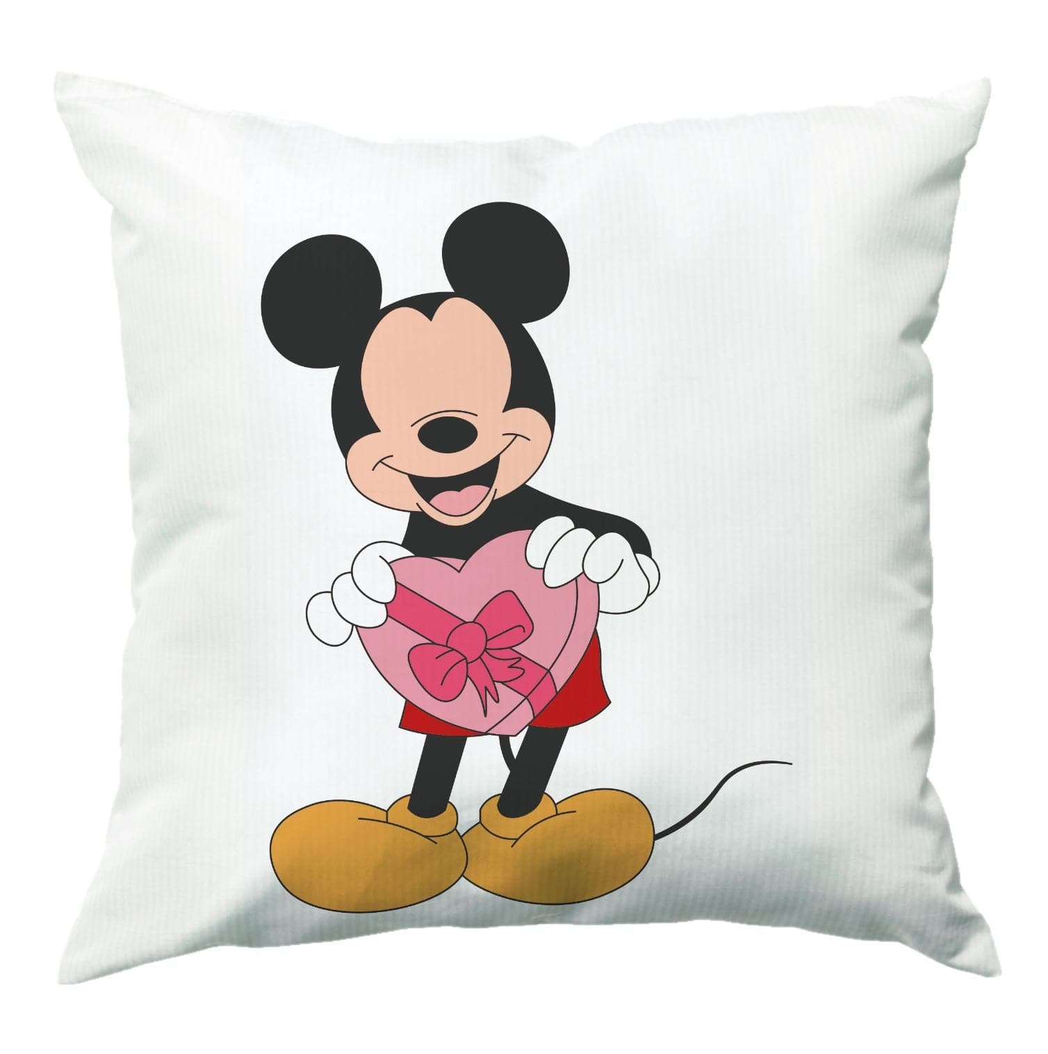 Mickey's Gift Valentine's Cushion