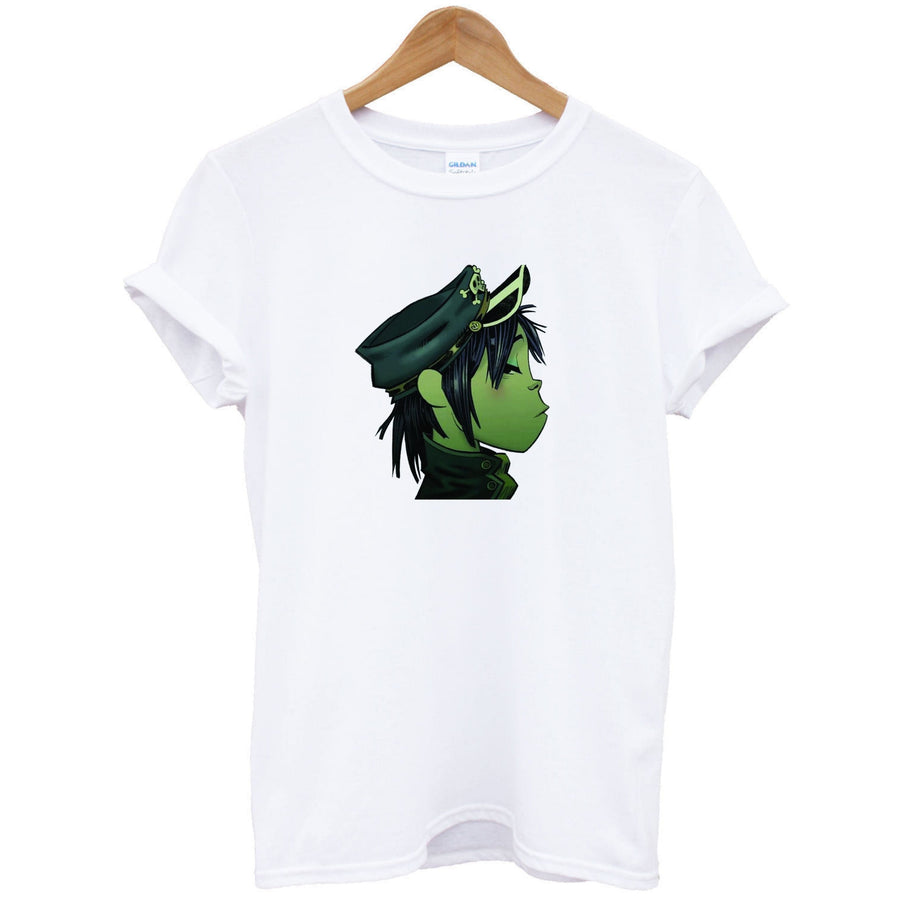 Green 2d - Gorillaz T-Shirt
