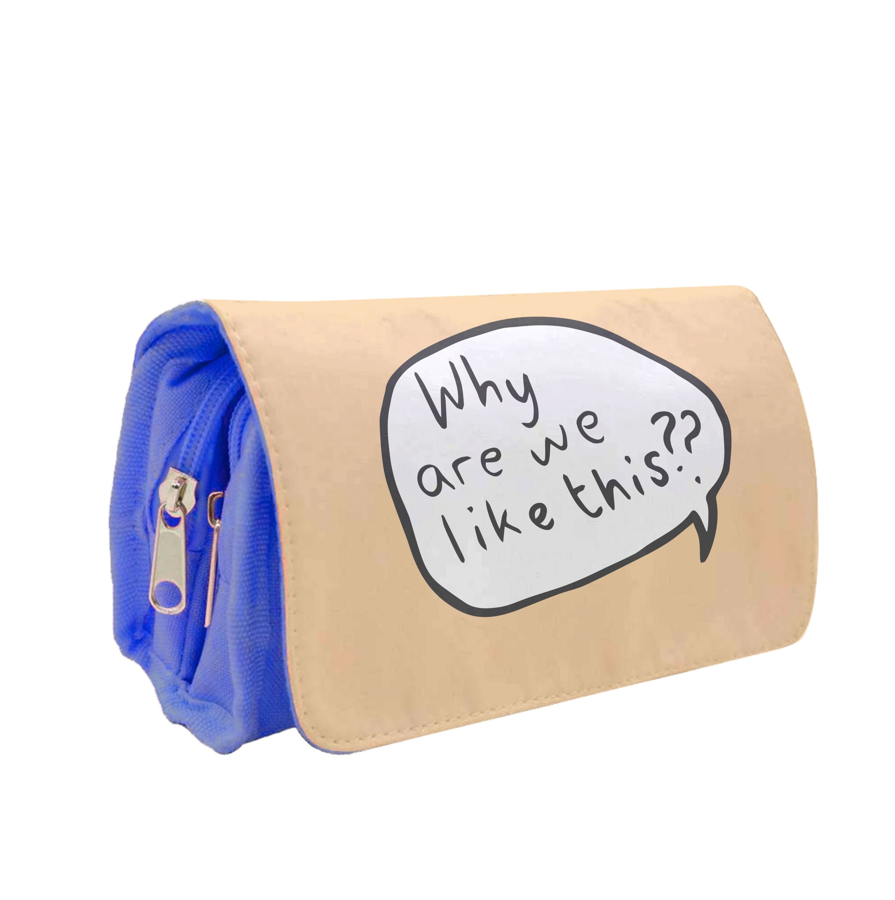 Why Are We Like This - Heart TV Pencil Case