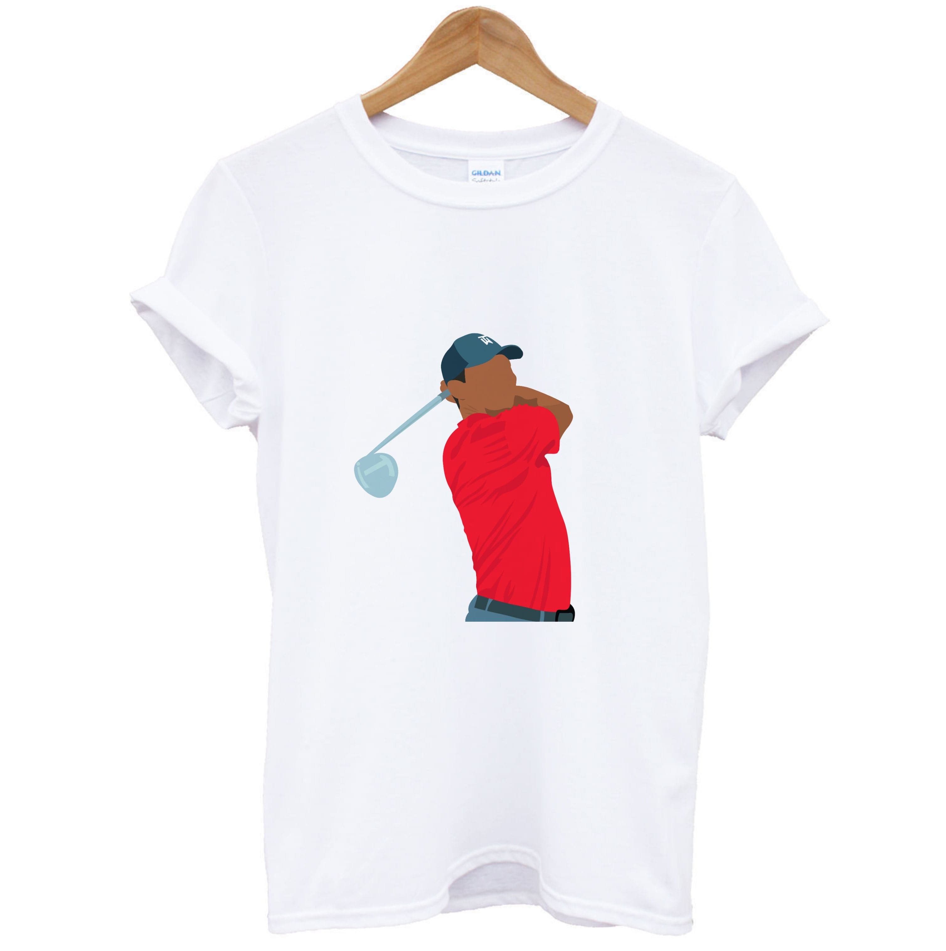 Tiger - Golf T-Shirt