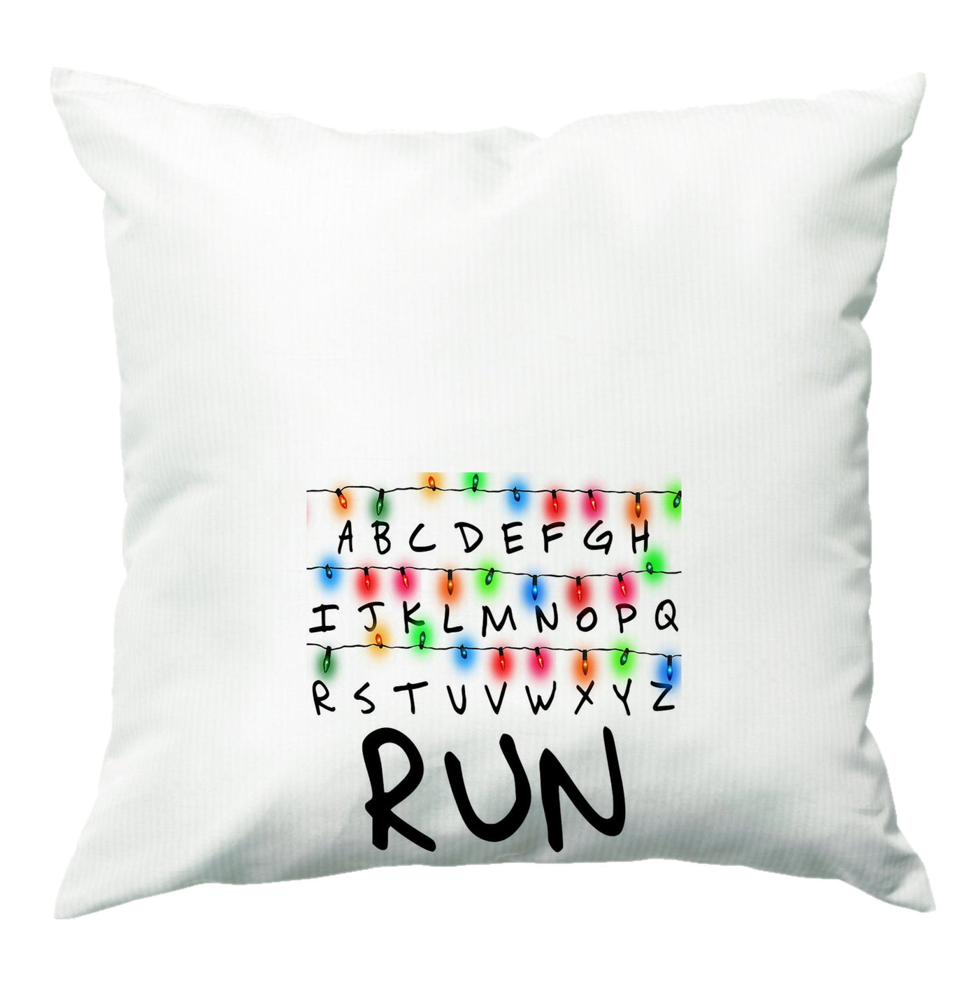 Run - Stranger Things Cushion