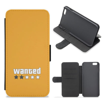 Wanted - Video Game Flip / Wallet Phone Case