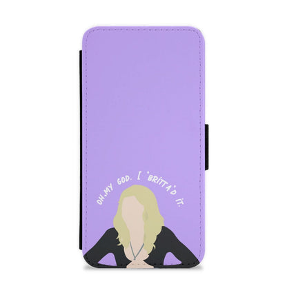 Britta'd It- Community Flip / Wallet Phone Case