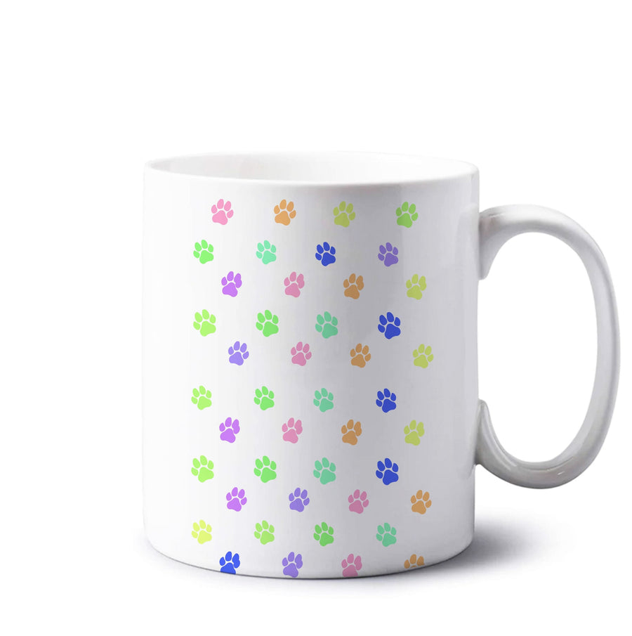 Coloured patterns - Dog Patterns Mug