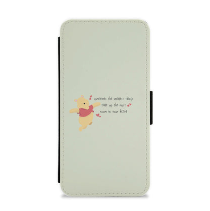 Take Up The Most Room - Winnie Flip / Wallet Phone Case