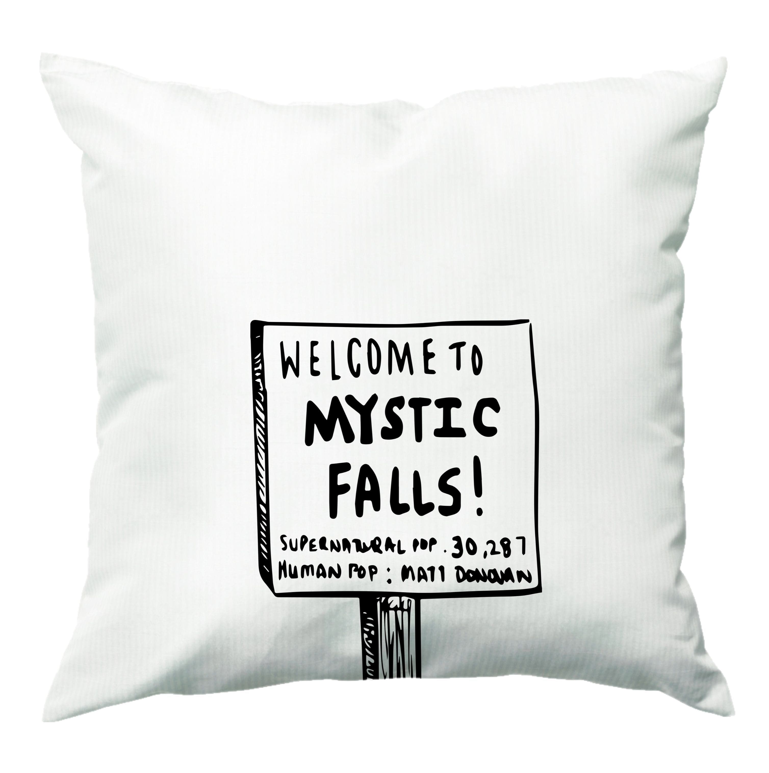 Welcome to Mystic Falls - VD Cushion