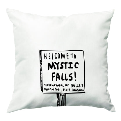 Welcome to Mystic Falls - VD Cushion