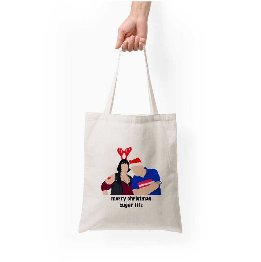 Merry Christmas Sugar Tits - Gavin And Stacey Tote Bag