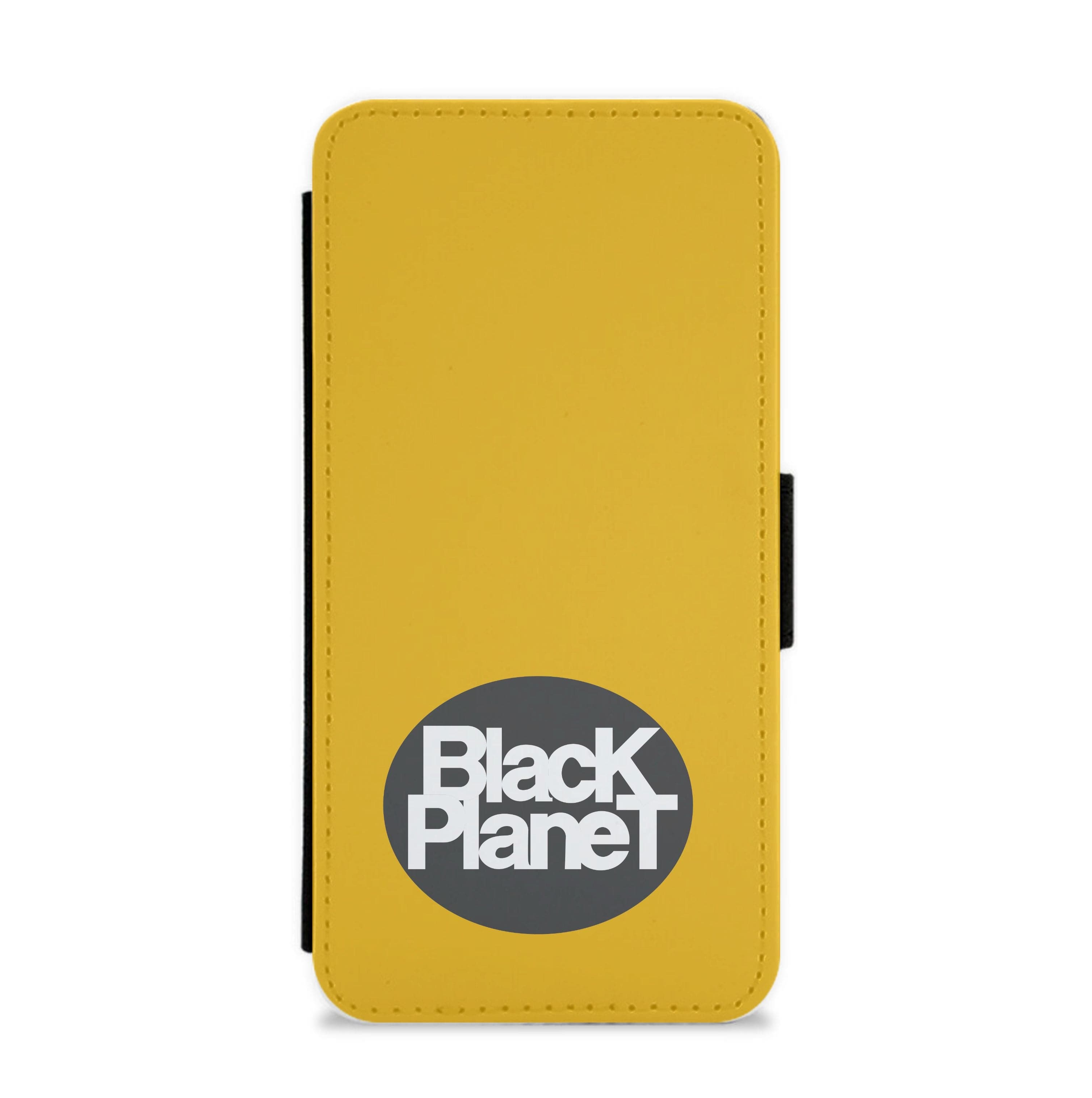 Black Planet Flip / Wallet Phone Case