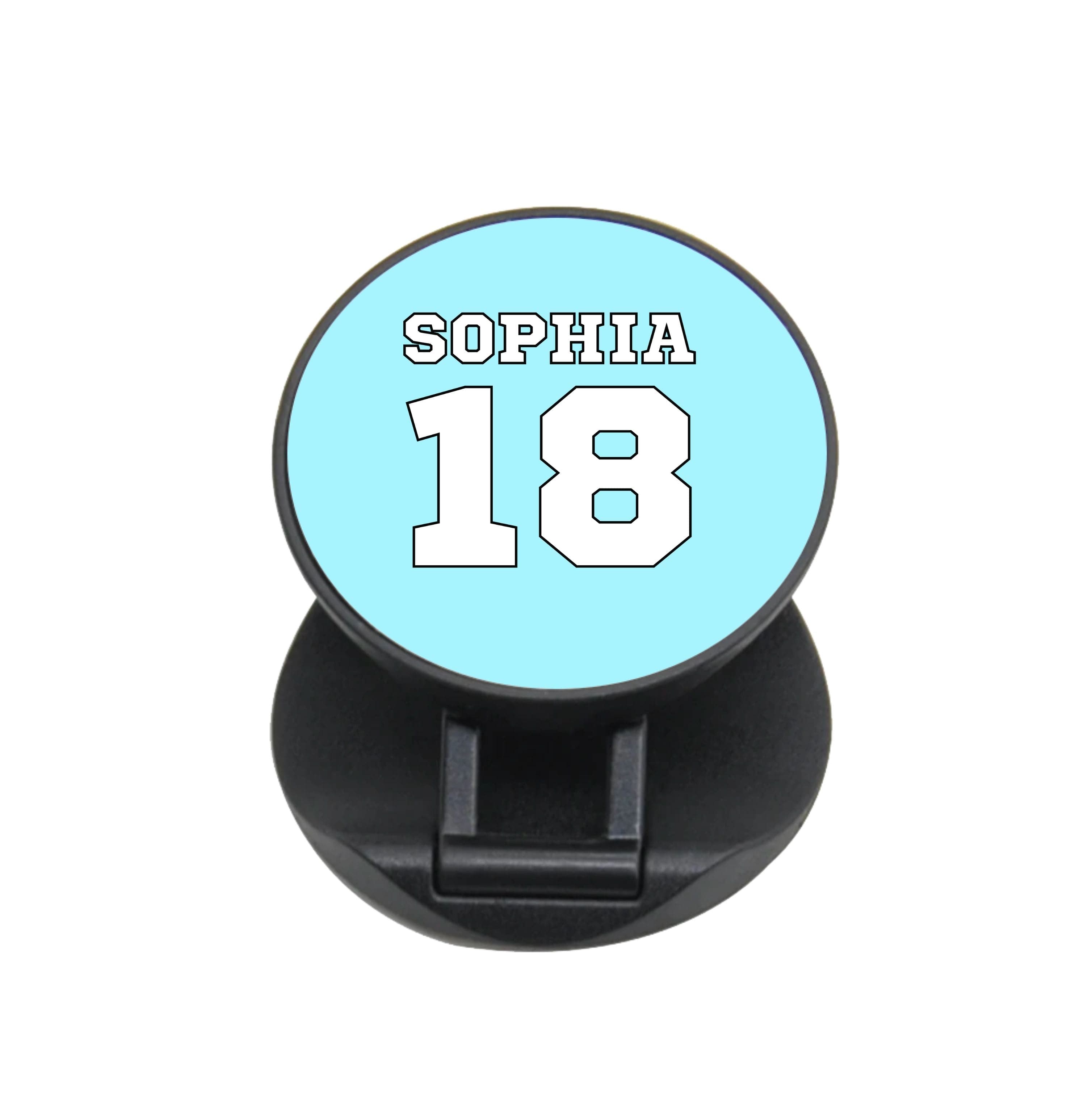 Light Blue - Personalised Football FunGrip