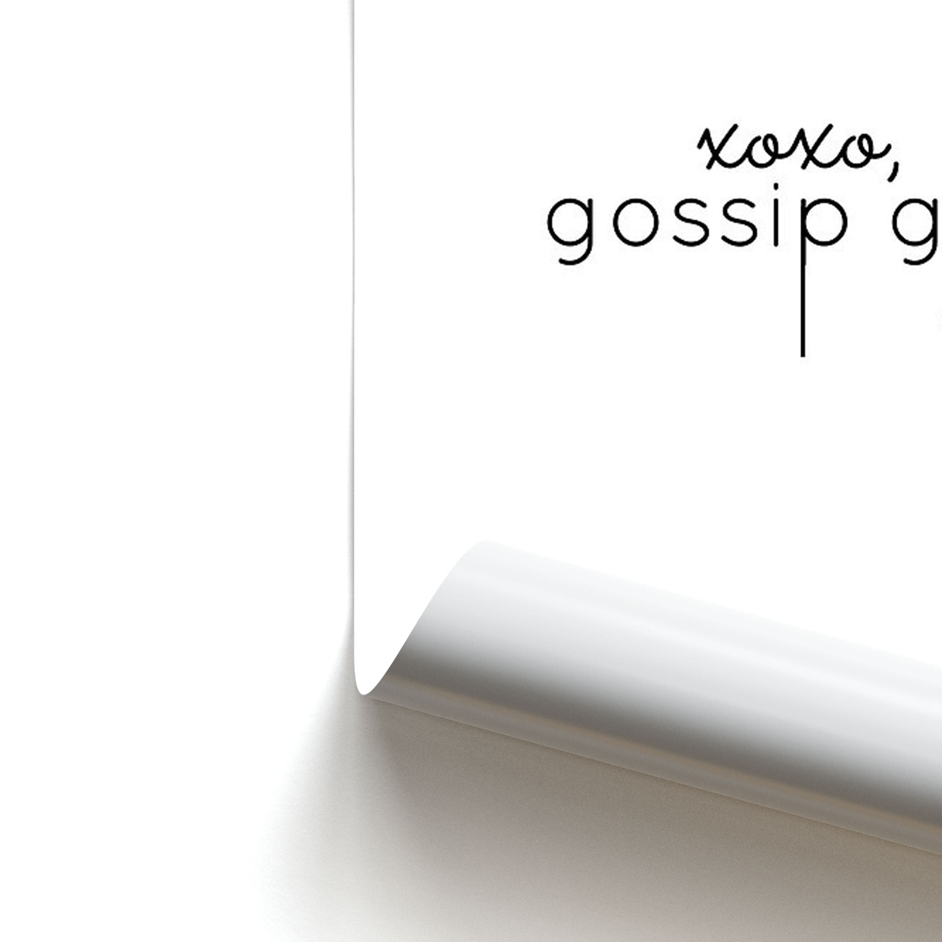 XOXO Gossip Poster