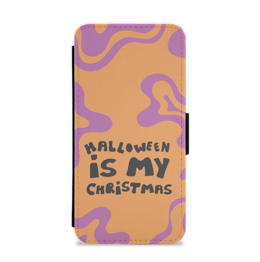 Halloween Is My Christmas - Michael Myers Flip / Wallet Phone Case
