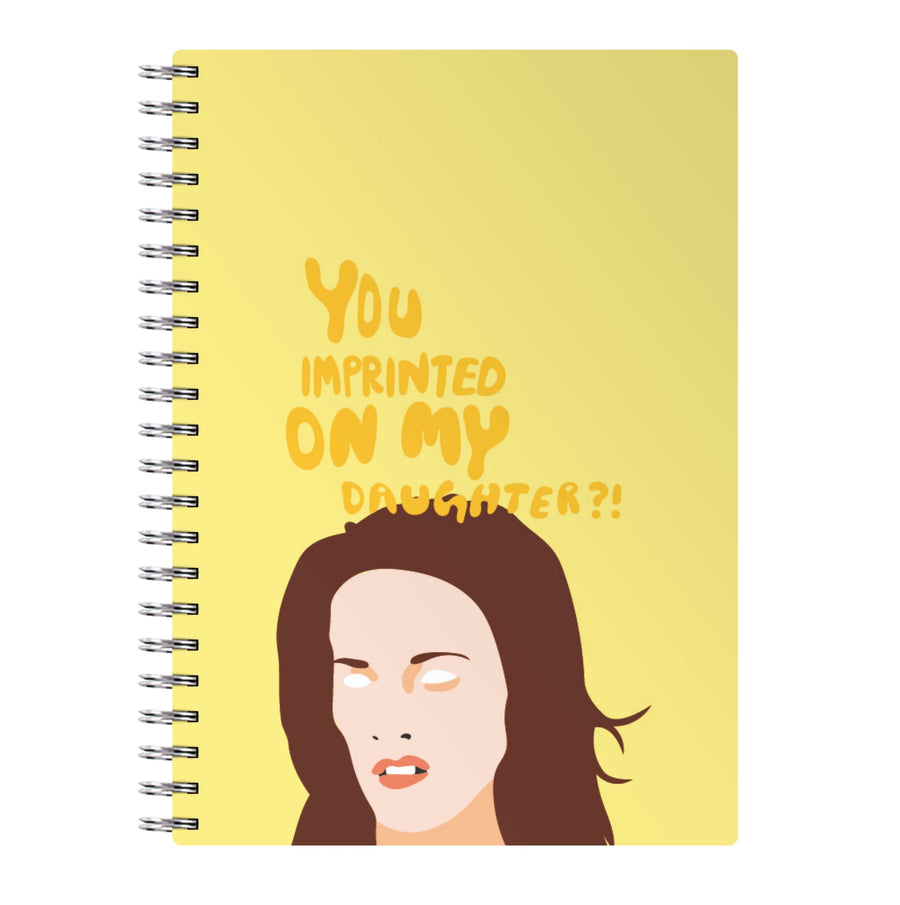 You imprinted on my daughter?! - Twilight Notebook