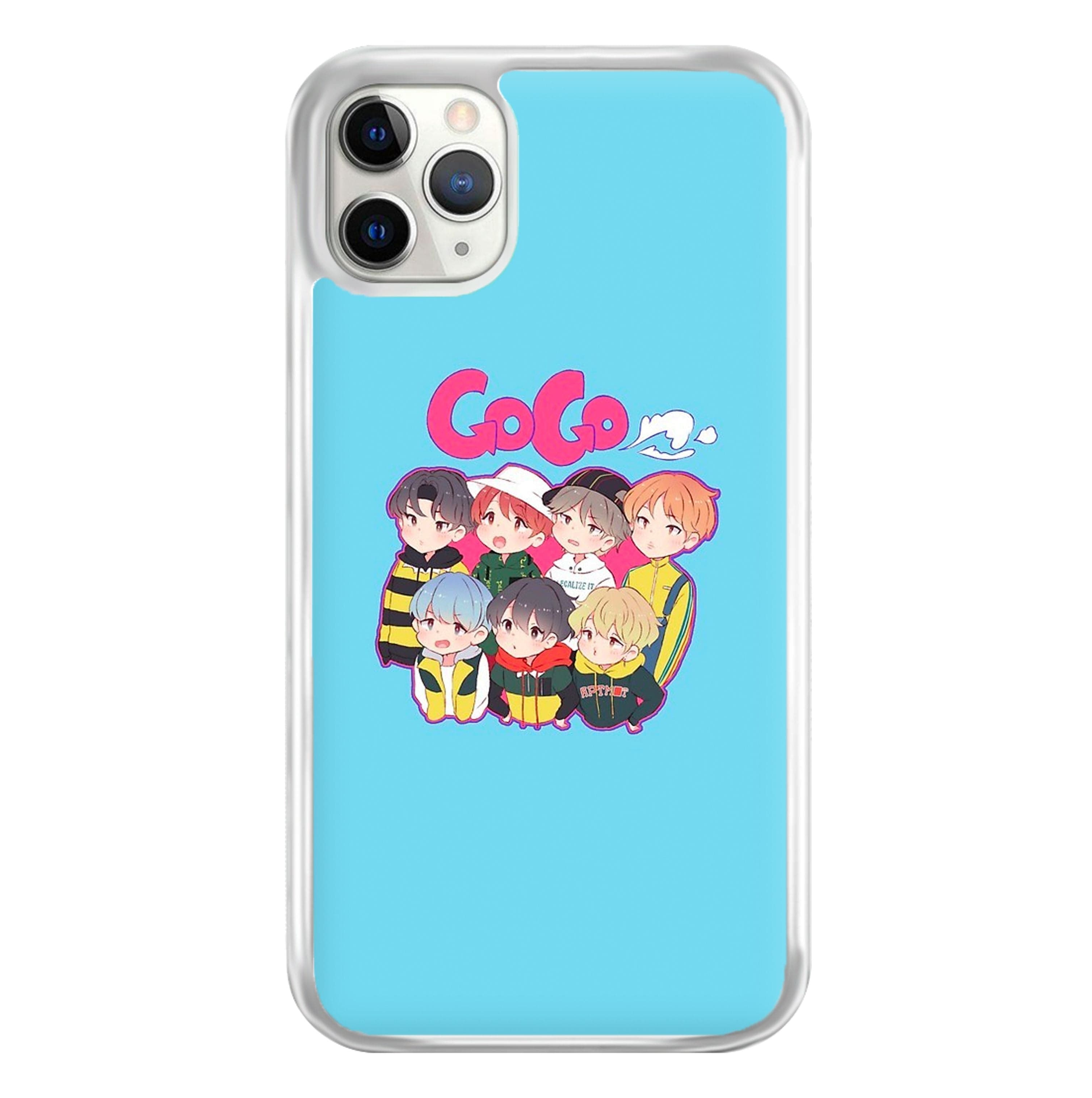 Go Go K-Pop Band Cartoon Phone Case