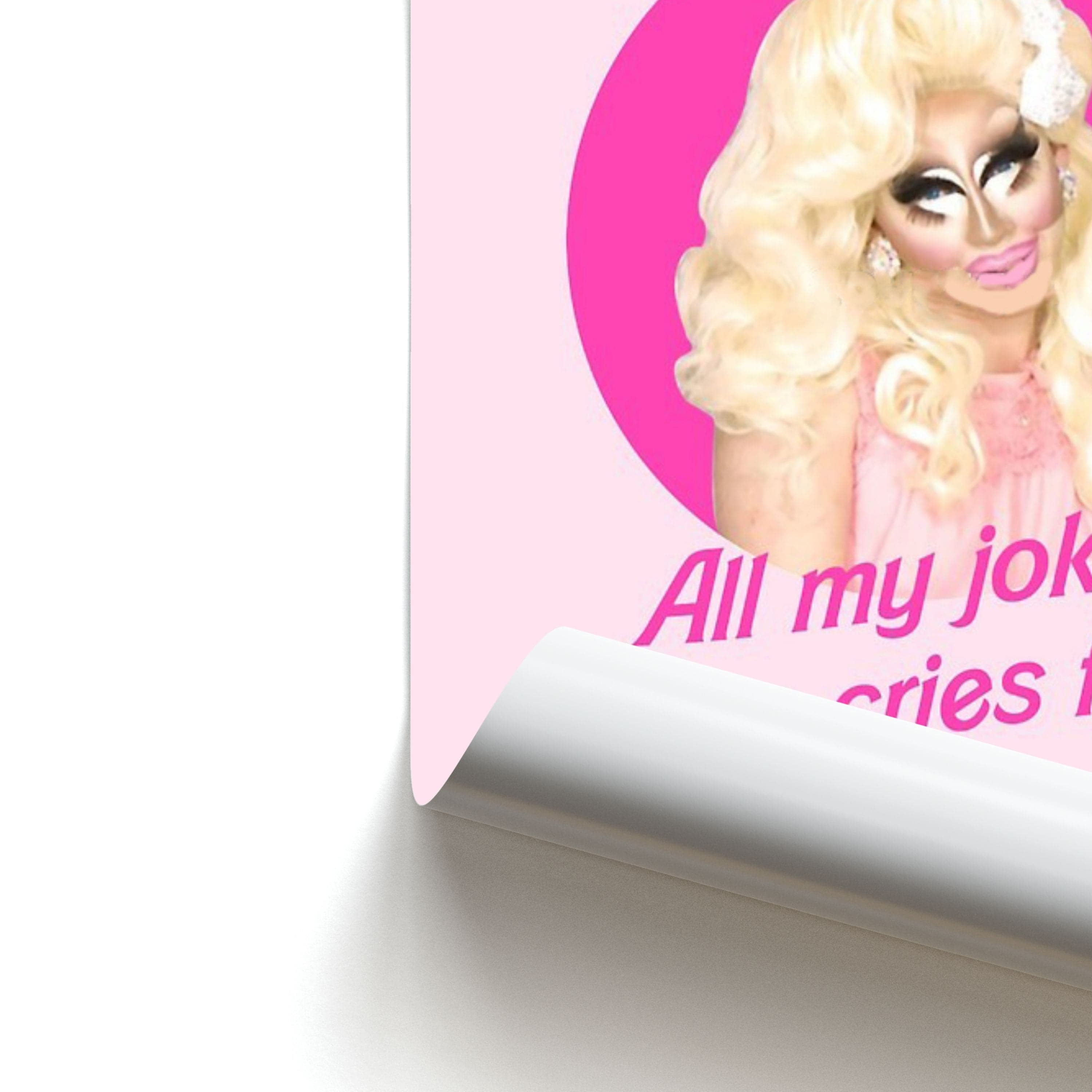 Trixie Mattel Jokes - Drag Queen's Drag Race Poster