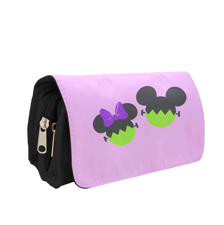 Frankenstein Mikey And Minnie Mouse - Disney Halloween Pencil Case