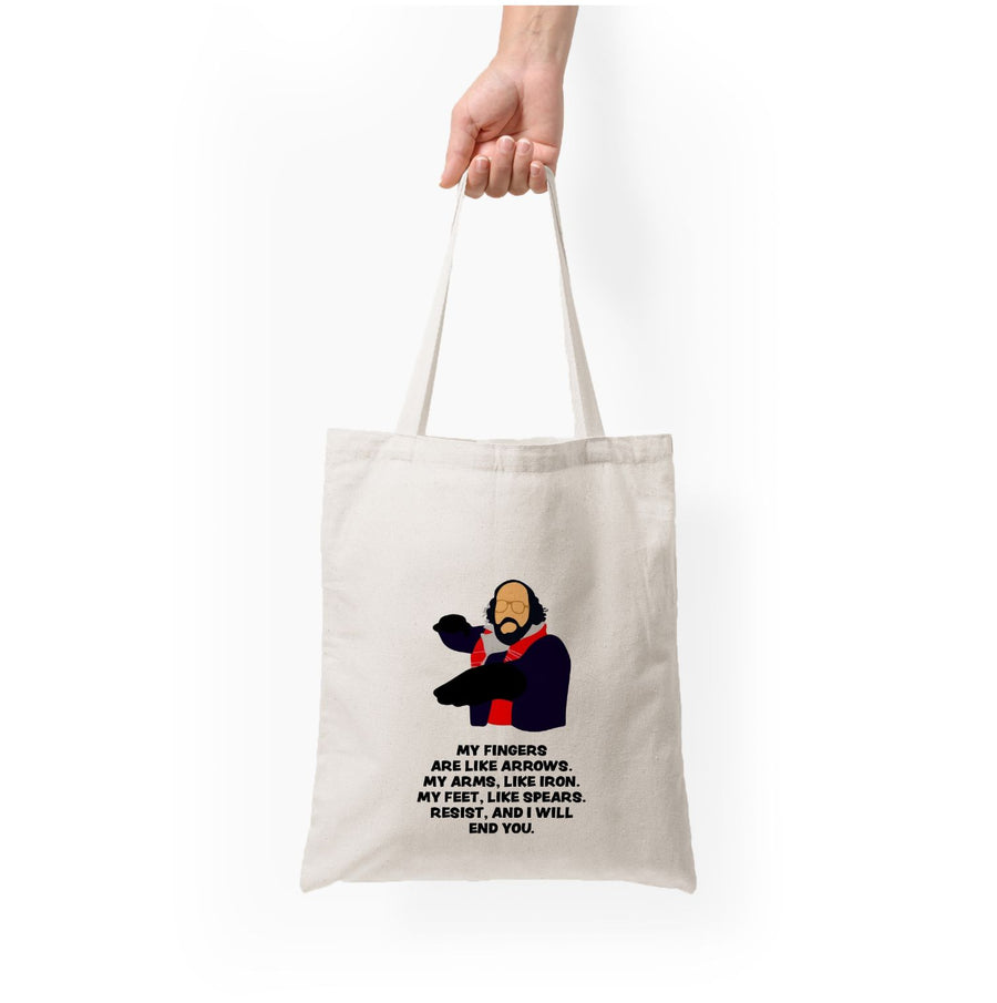Murray Quote - Stranger Things Tote Bag