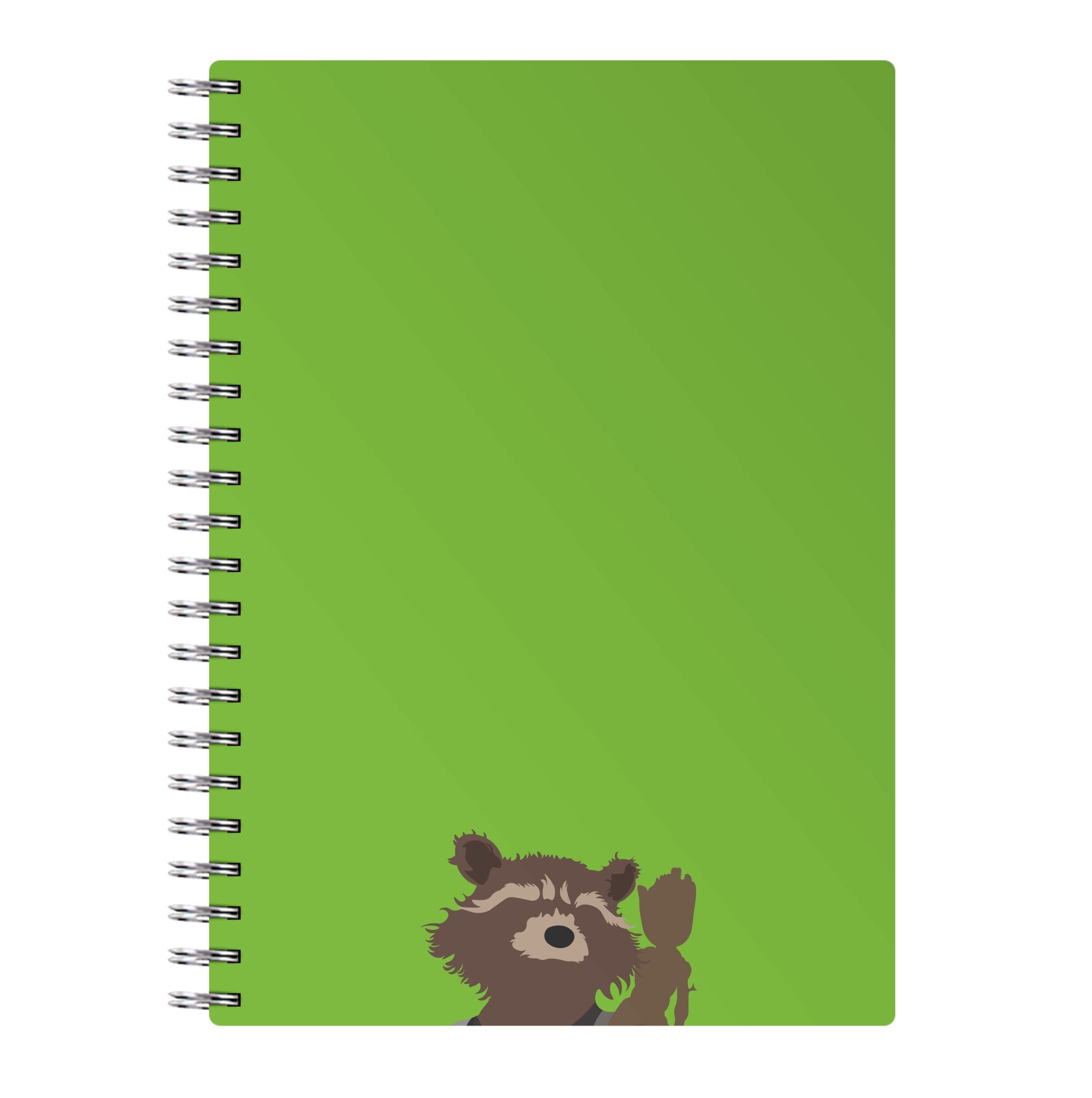 Rocket Raccoon And Groot - GOTG Notebook