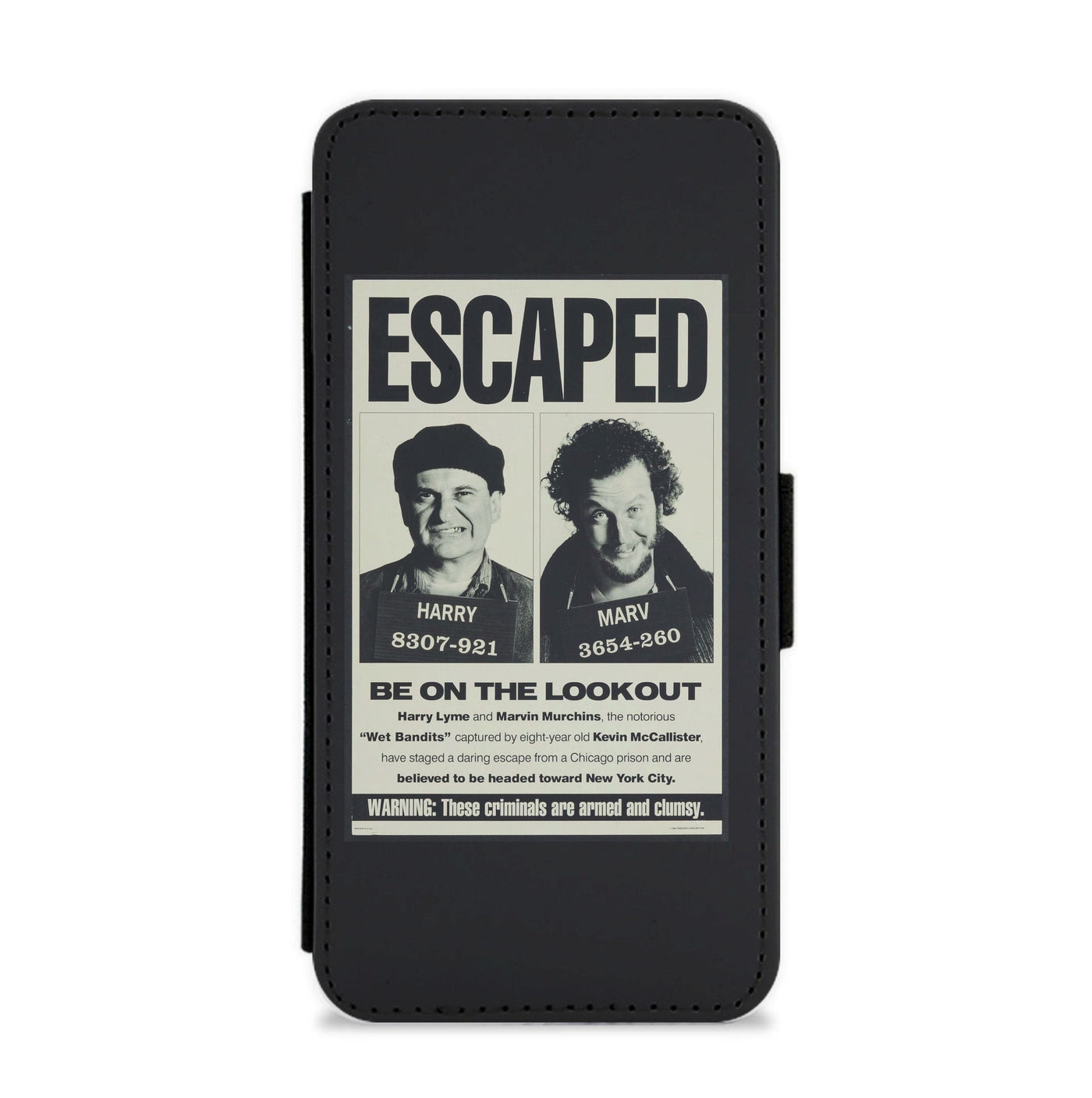Escaped - Home Alone Flip / Wallet Phone Case