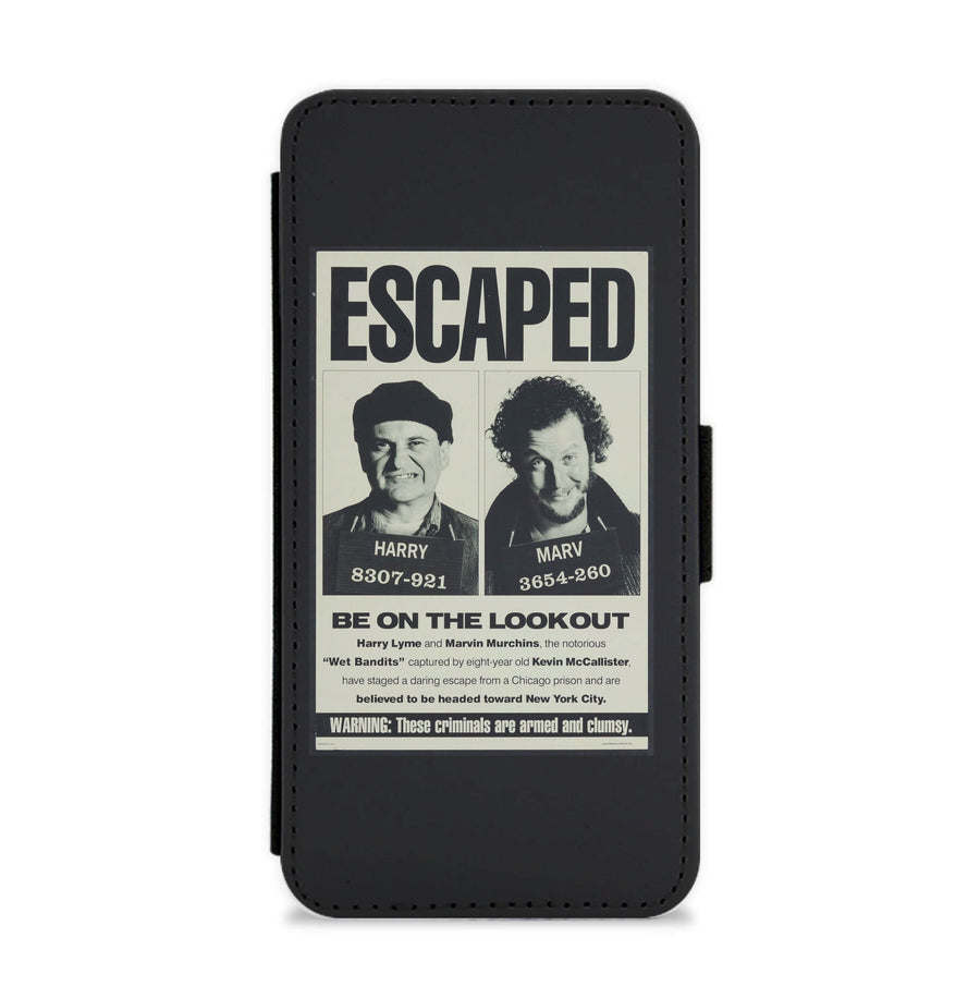 Escaped - Home Alone Flip / Wallet Phone Case