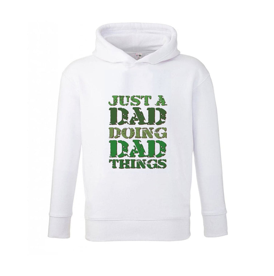 Doing Dad Things - Fathers Day Kids Hoodie