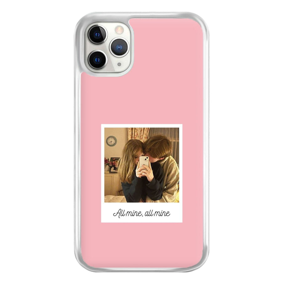 All Mine, All Mine - Personalised Couples Phone Case