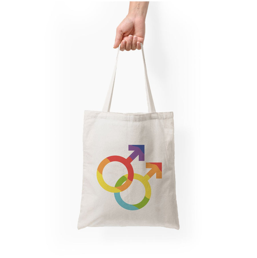 Gender Symbol Male - Pride Tote Bag
