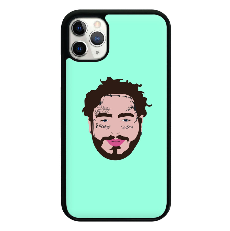 Face Tattoos - Post Malone Phone Case