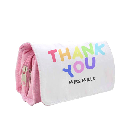 Thank You - Personalised Teachers Gift Pencil Case