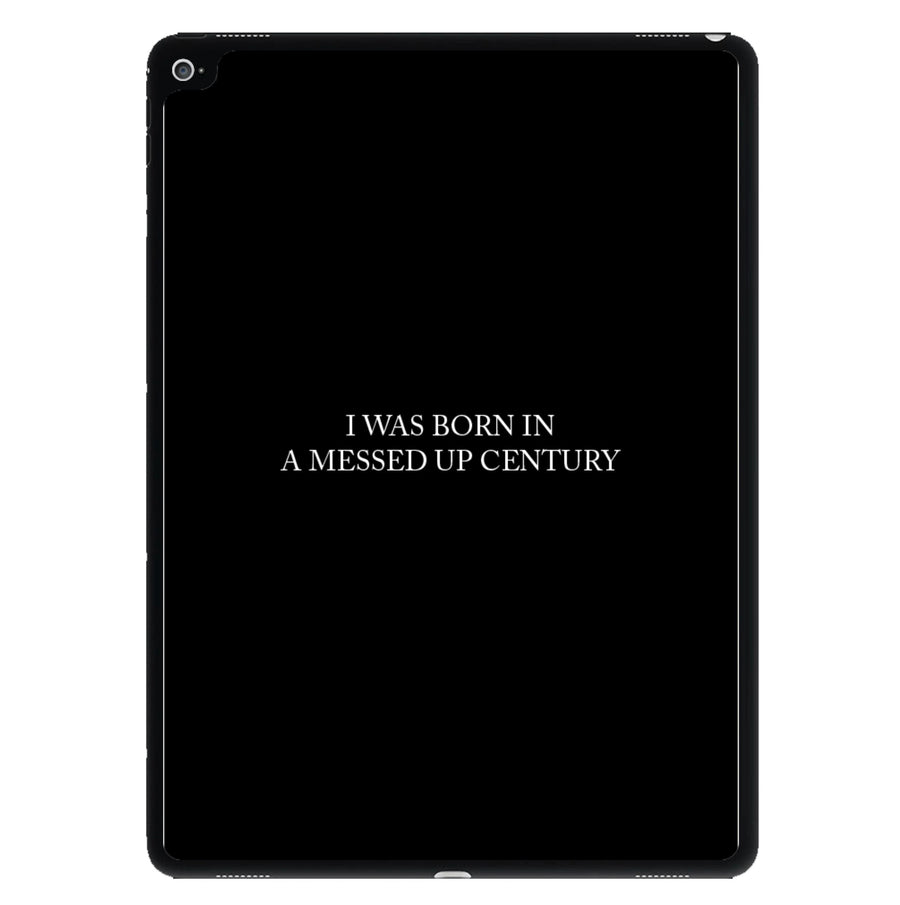 I Was Born In A Messed Up Century - Yungblud iPad Case