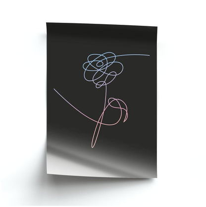 Love Yourself Flower - K Pop Poster