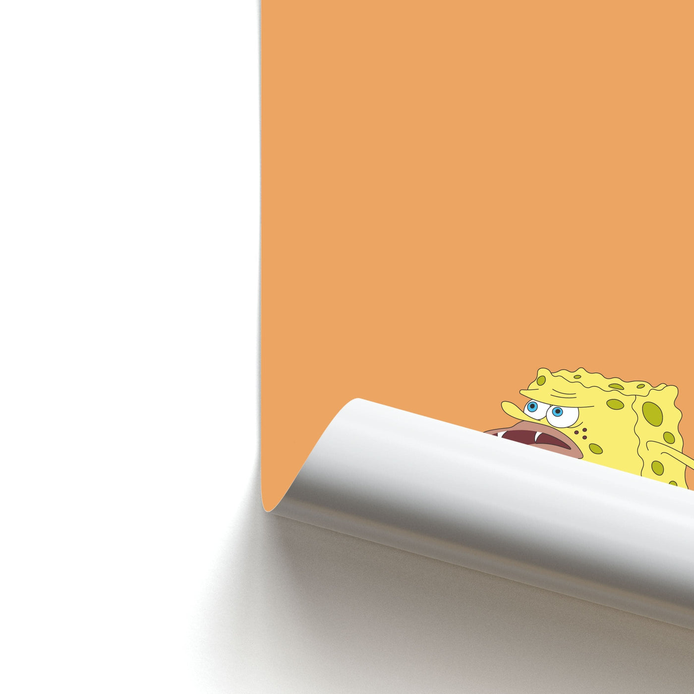 Caveman - Spongebob Poster