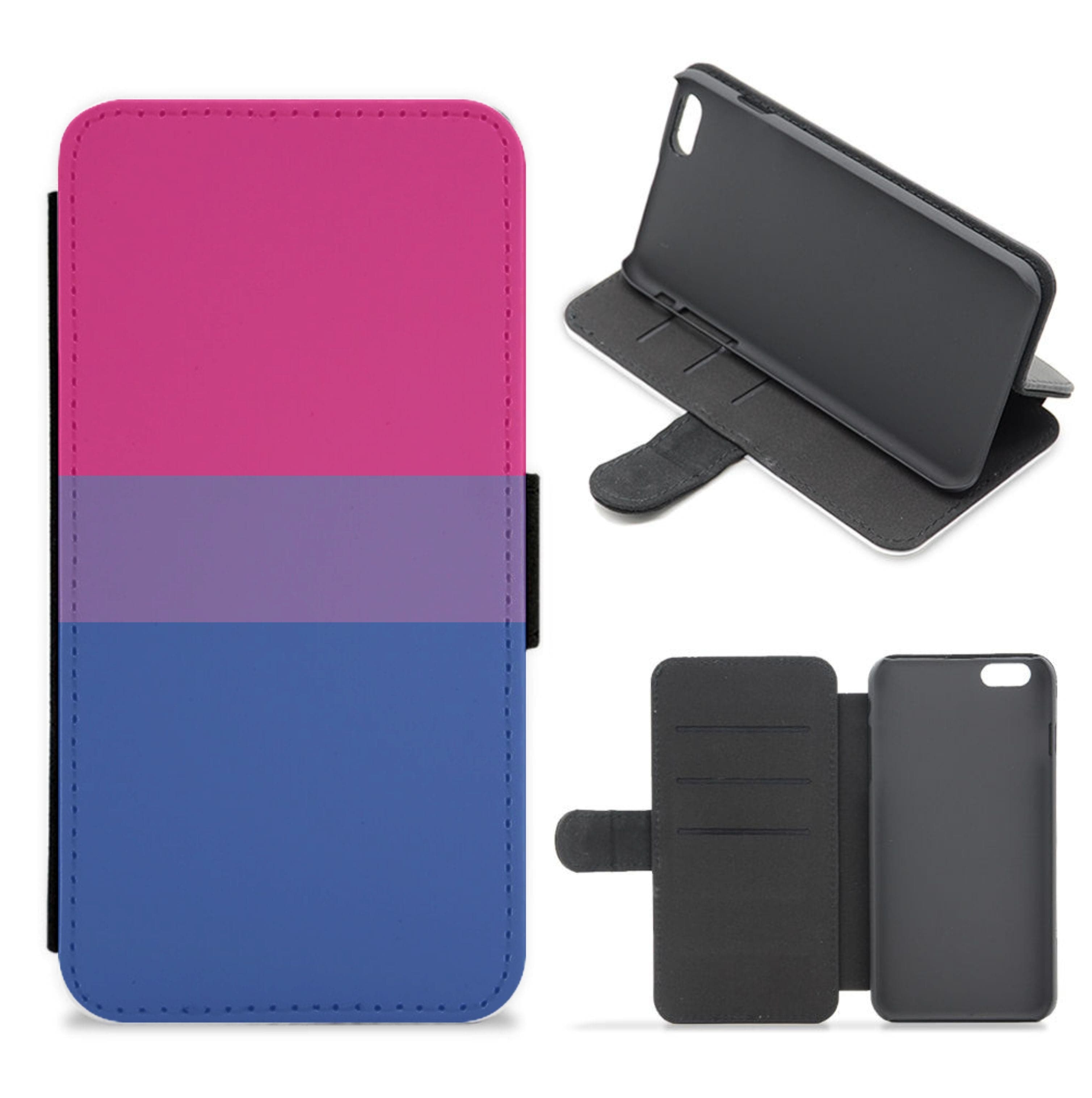 Bisexual Flag - Pride Flip / Wallet Phone Case