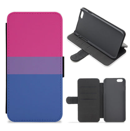 Bisexual Flag - Pride Flip / Wallet Phone Case