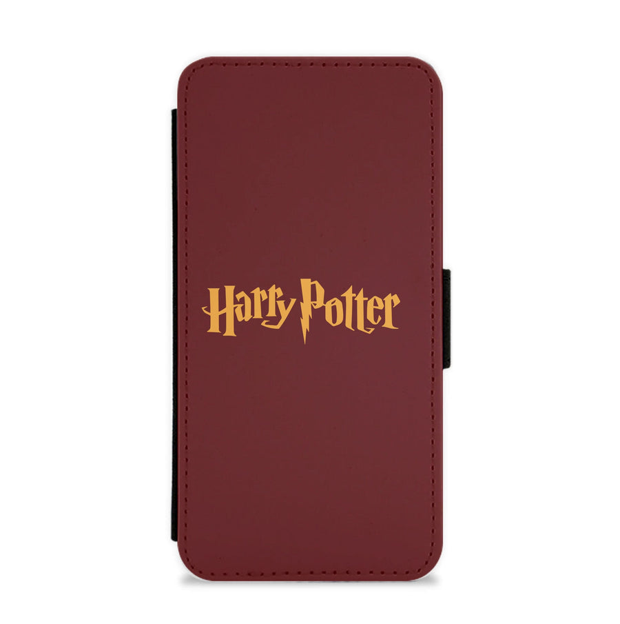 Game Typography - Hogwarts Legacy Flip / Wallet Phone Case
