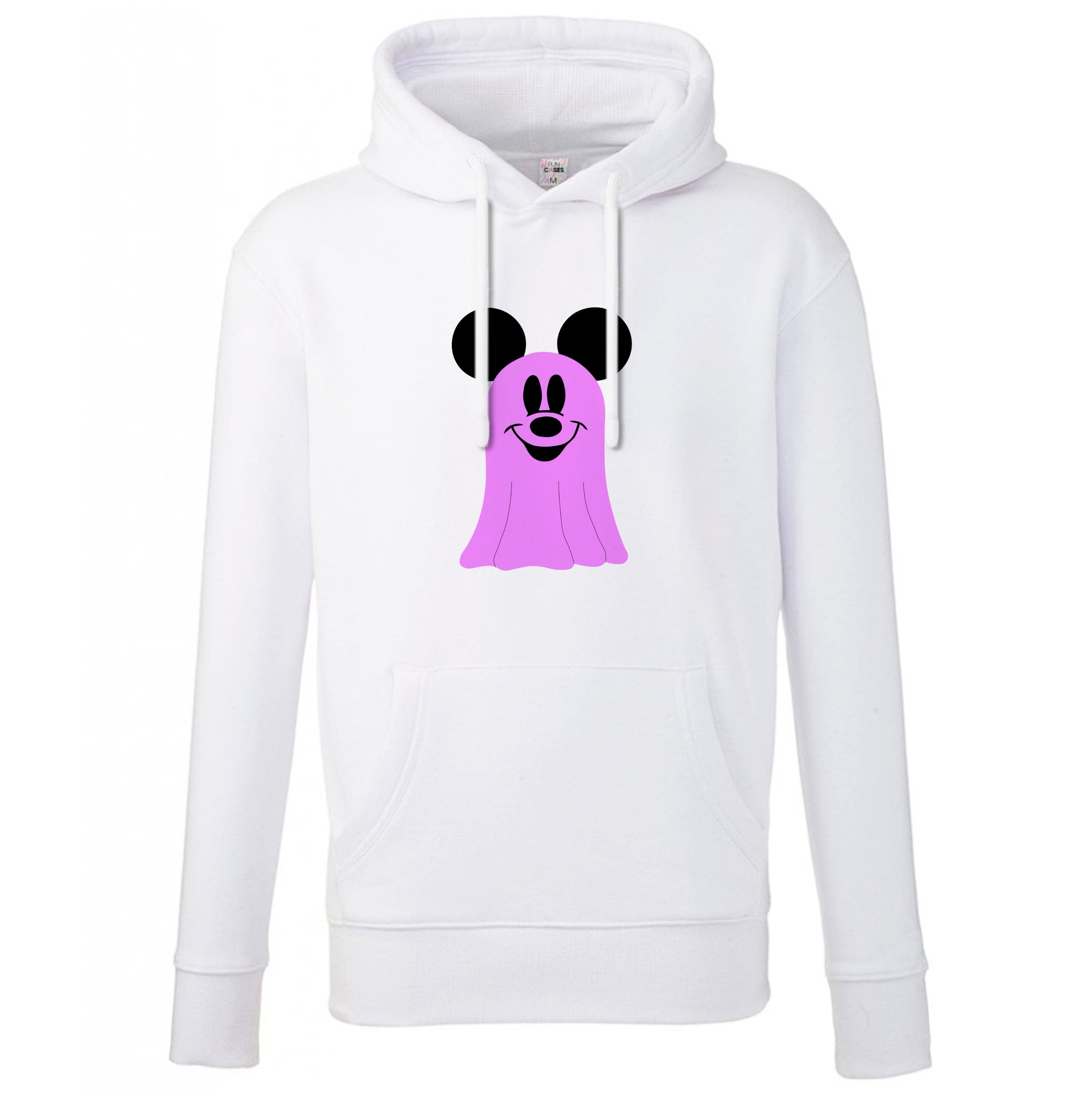 Mouse Ghost Pattern Halloween Hoodie