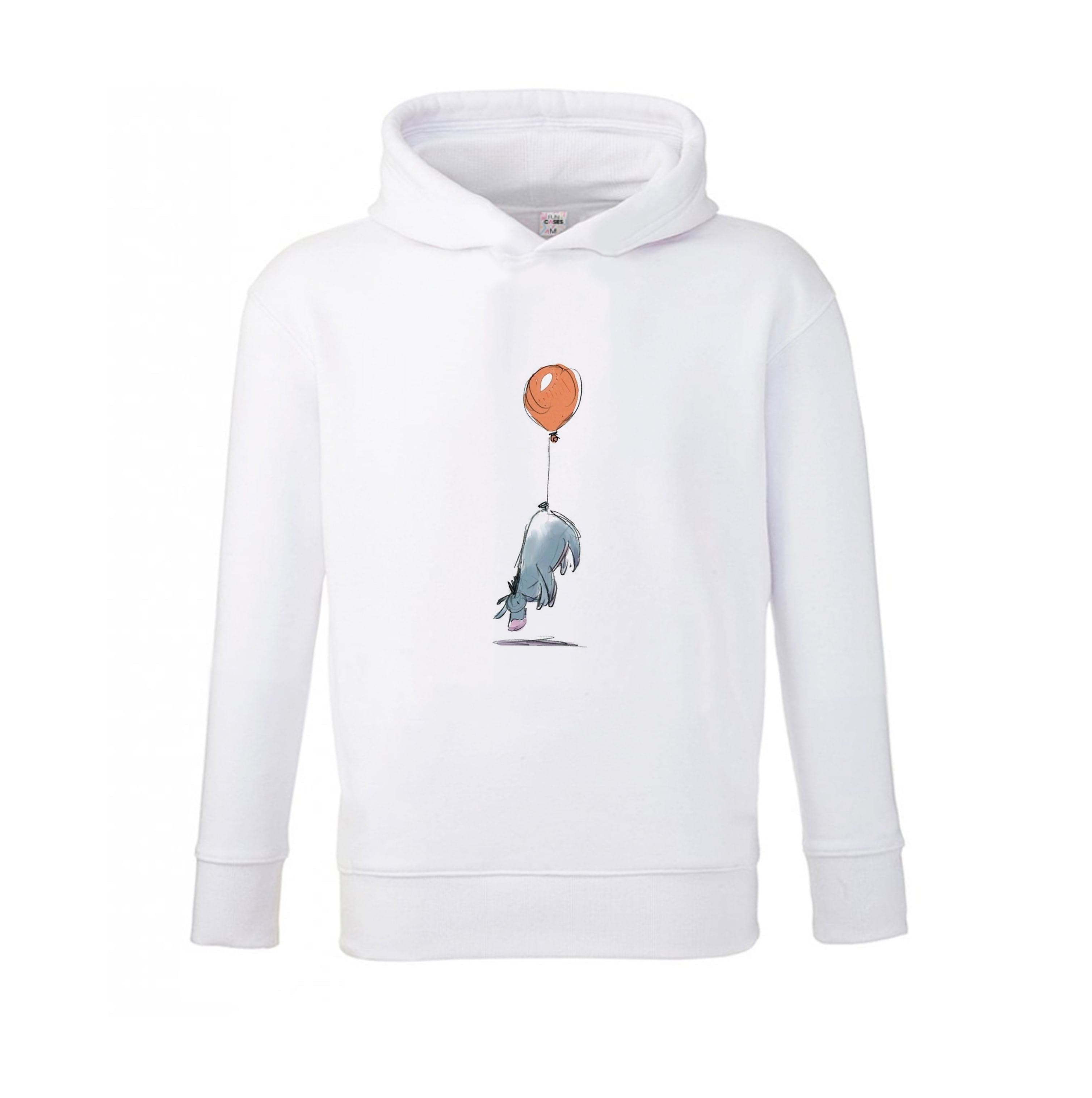 Donkey And His Balloon Kids Hoodie