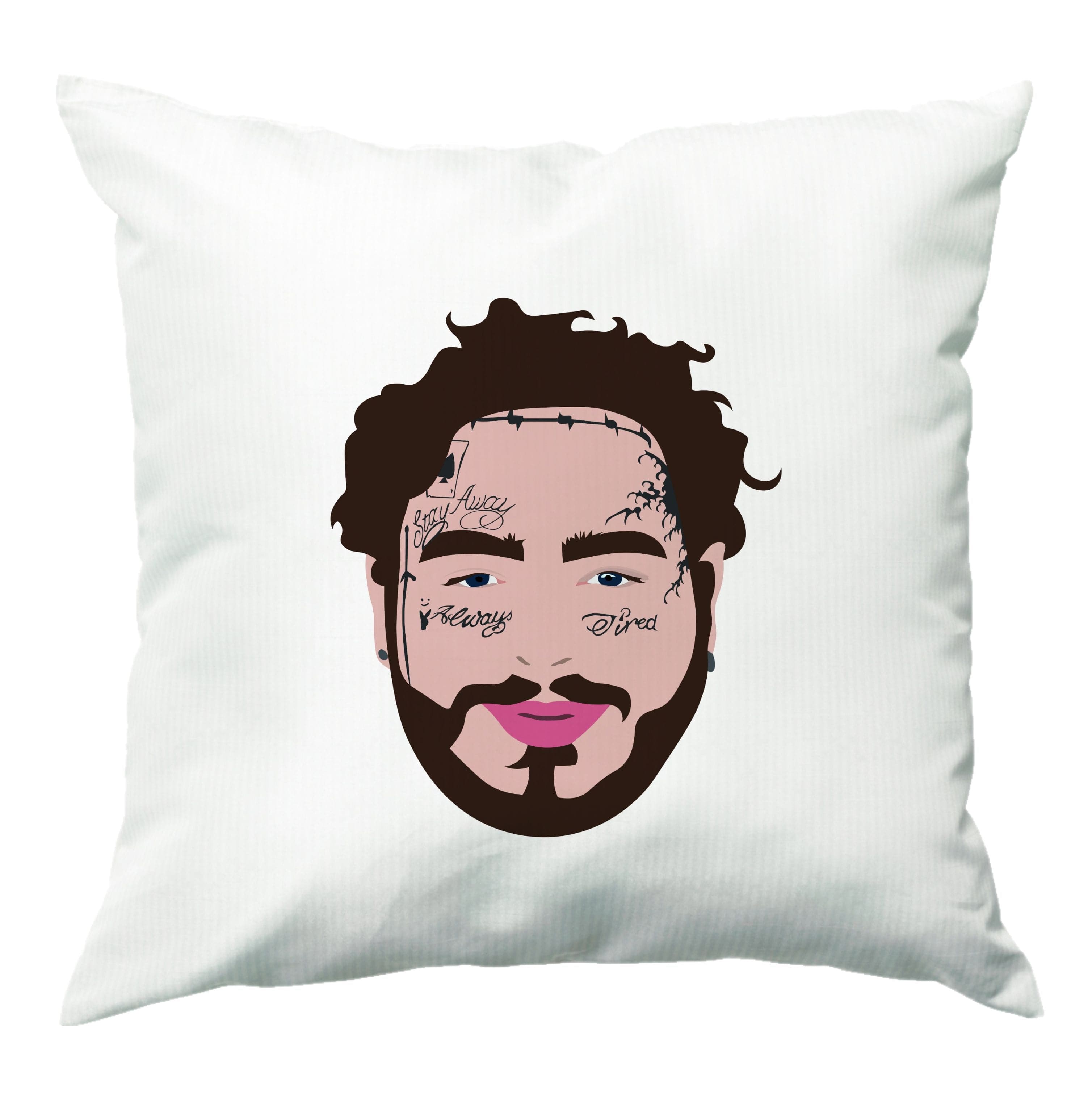 Face Tattoos - Post Cushion