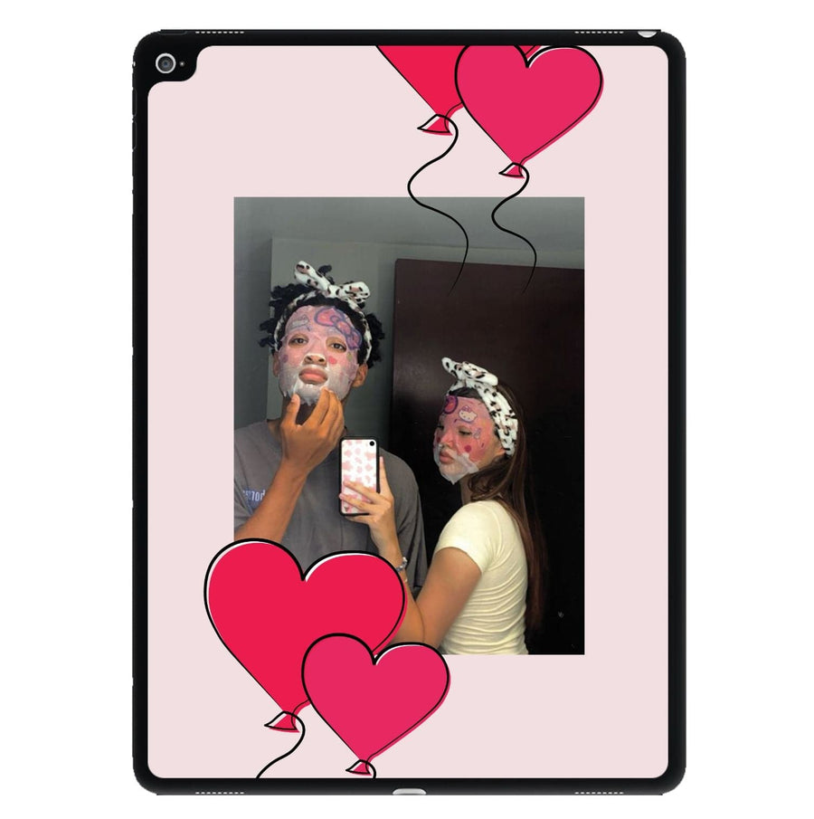 Heart Balloons - Personalised Couples iPad Case