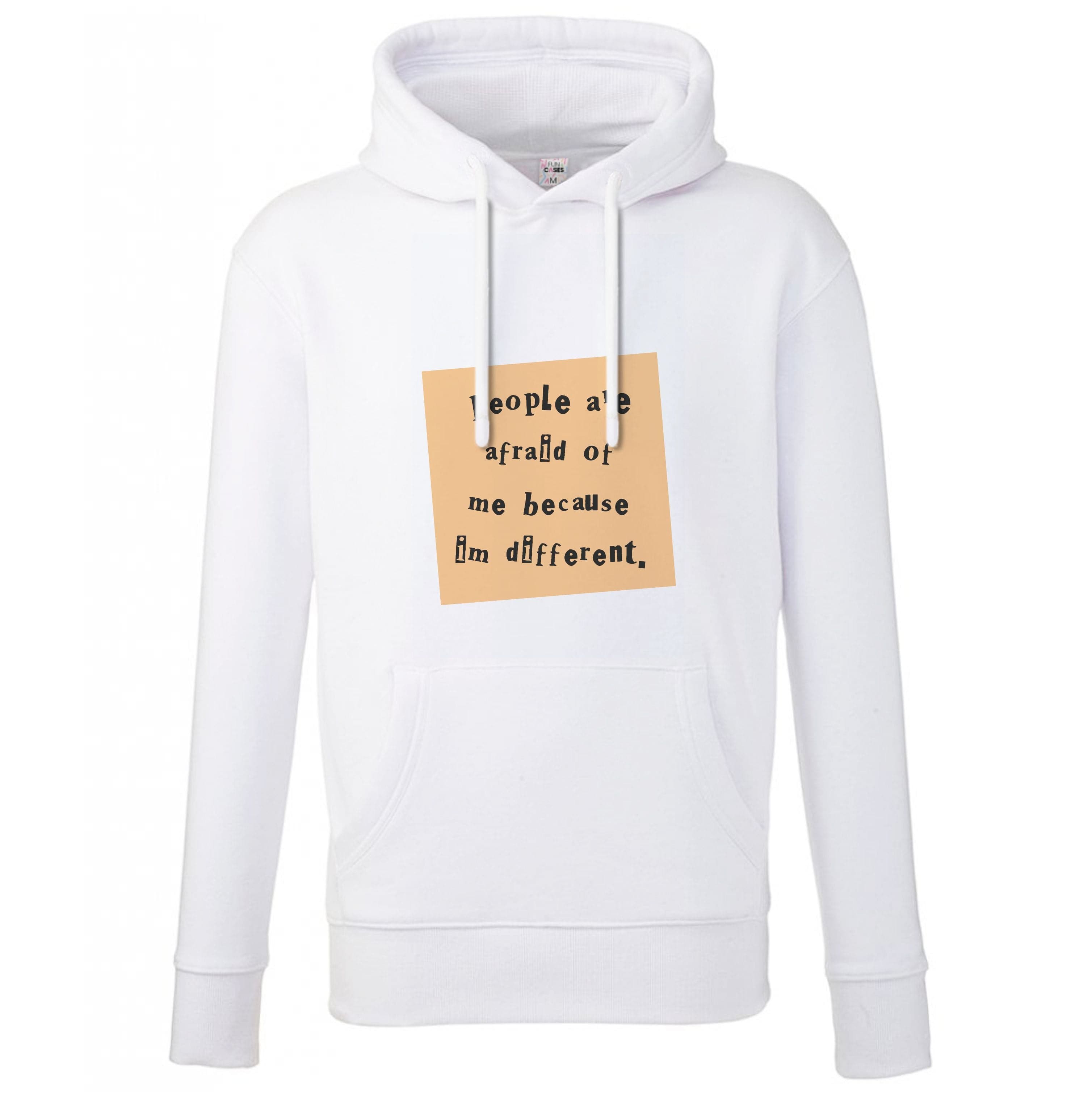 People Are Afraid Of Me - Scissorhands Hoodie