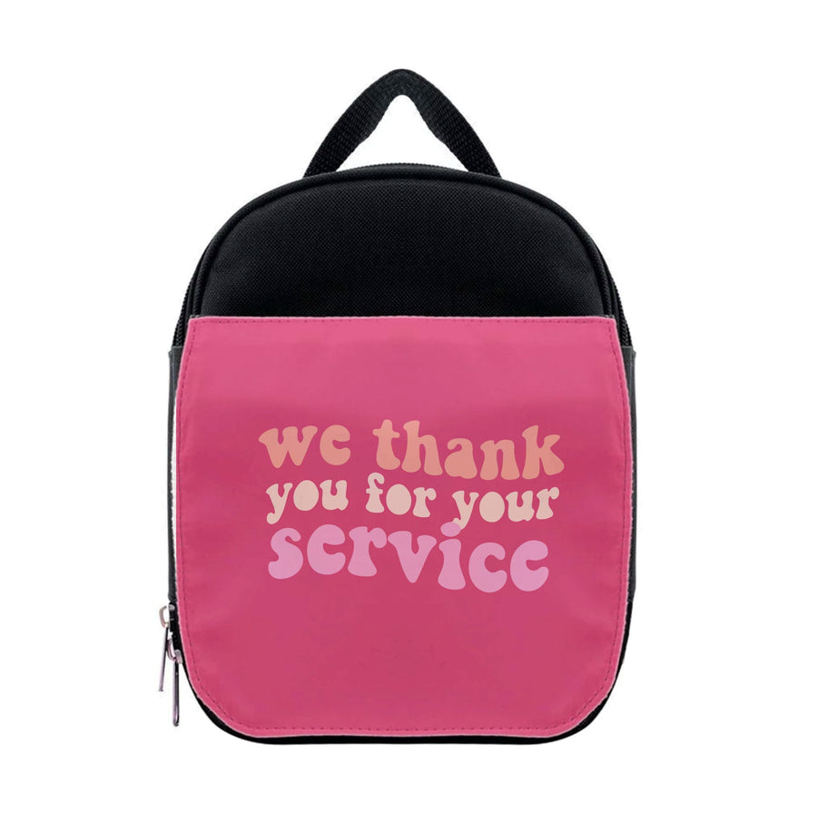We Thank You For Your Service - Heartstopper Lunchbox