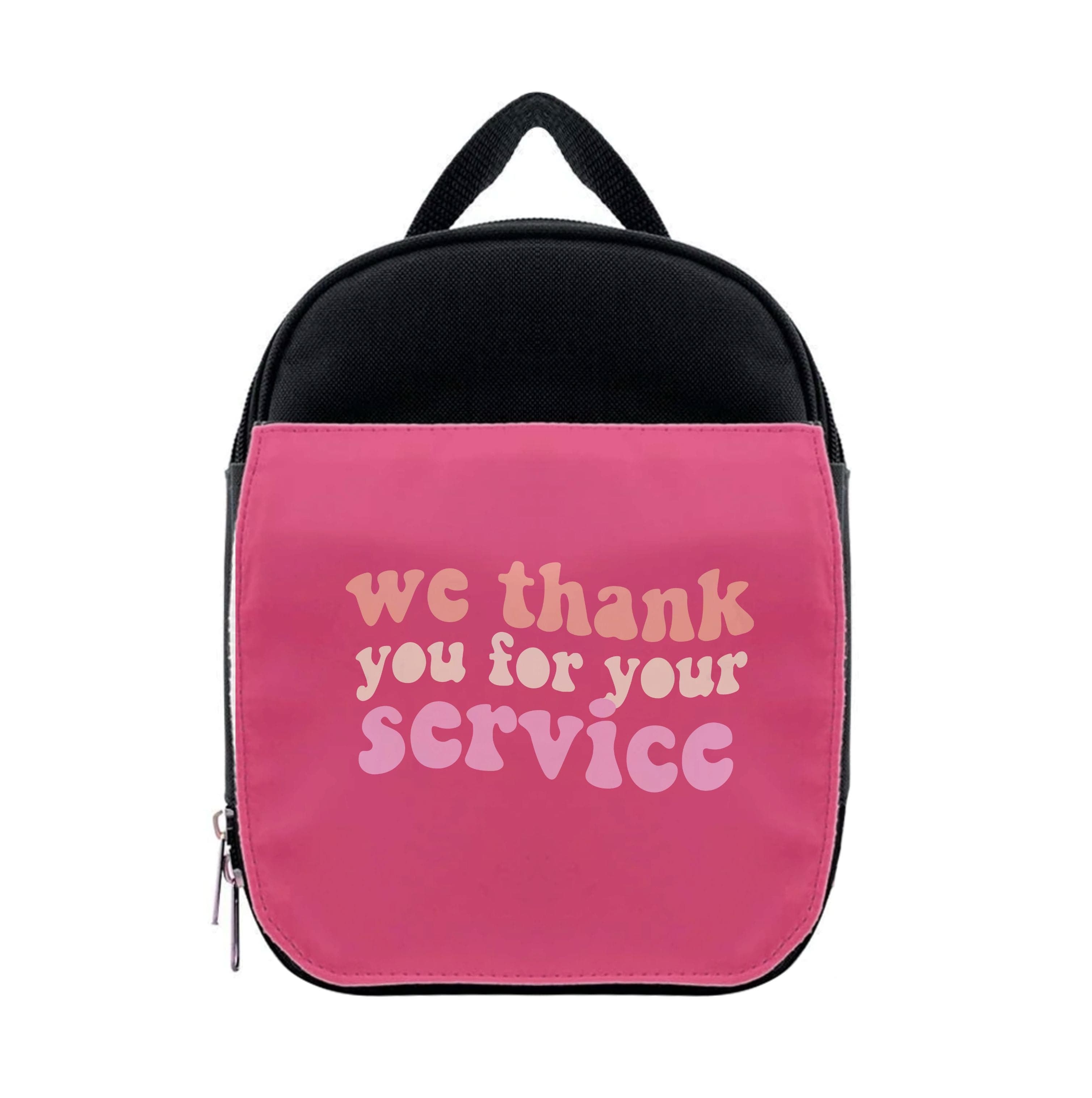 We Thank You For Your Service - Heart TV Lunchbox