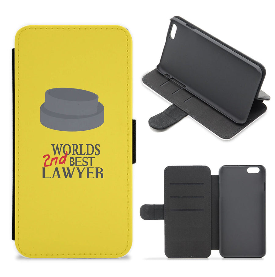 Worlds 2nd Best Lawyer - Better Call Saul Flip / Wallet Phone Case