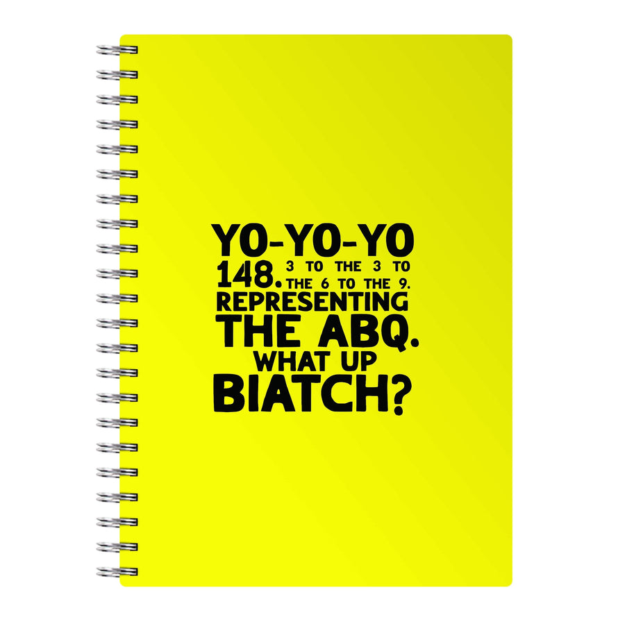 Yo-Yo-Yo - Breaking Bad Notebook