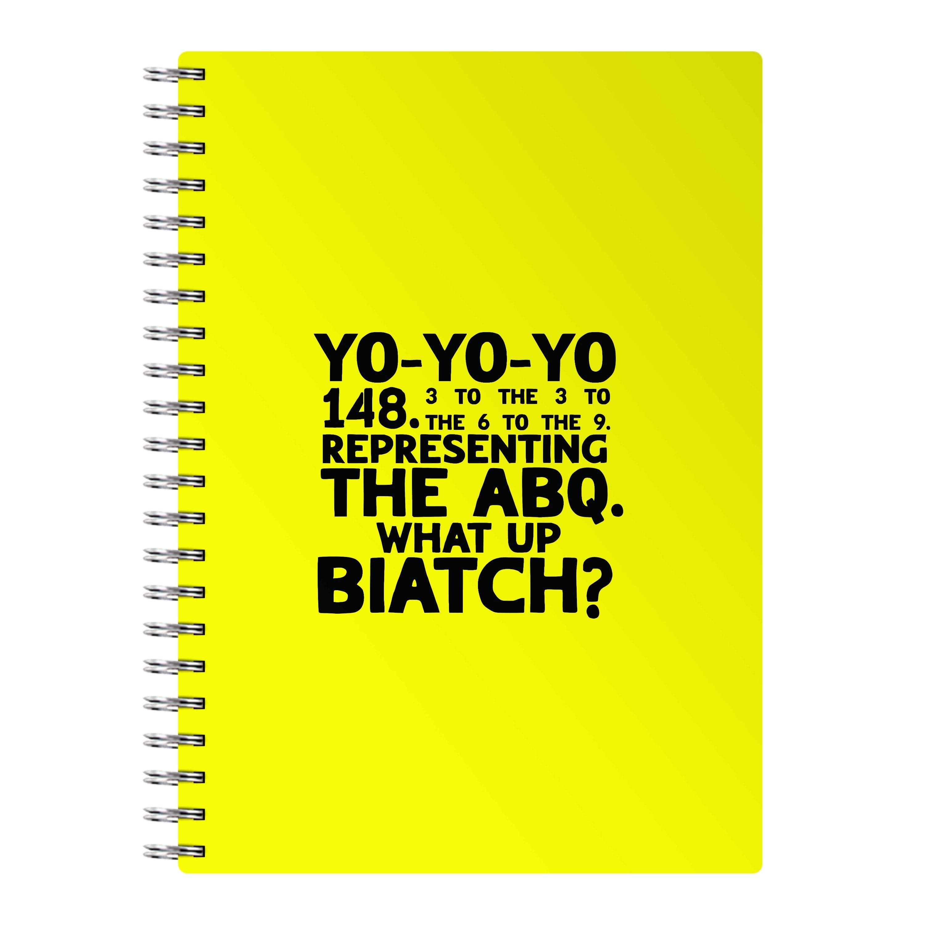 Yo-Yo-Yo - Breaking Notebook