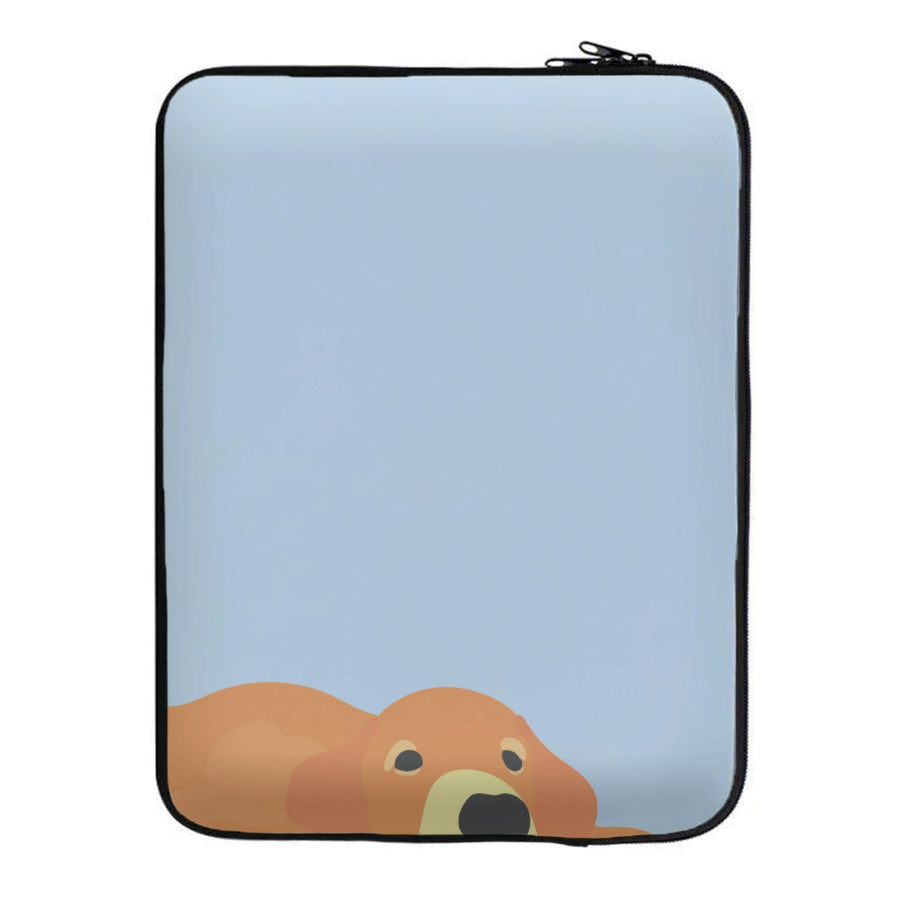 Laying and chilling - Dog Patterns Laptop Sleeve