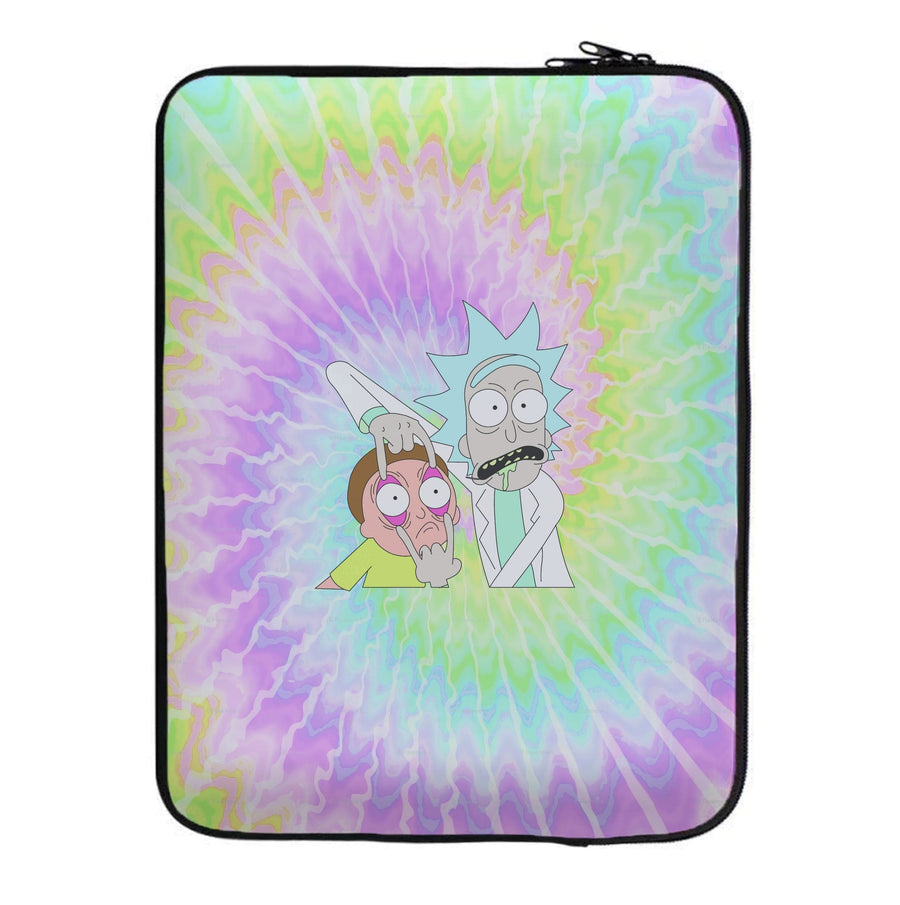 Psychedelic - Rick And Morty Laptop Sleeve