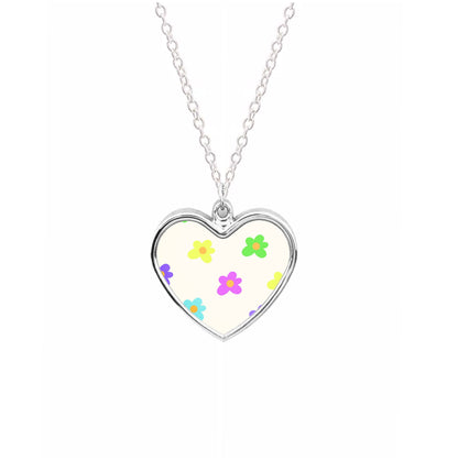 Cute Flower Pattern - Floral Necklace