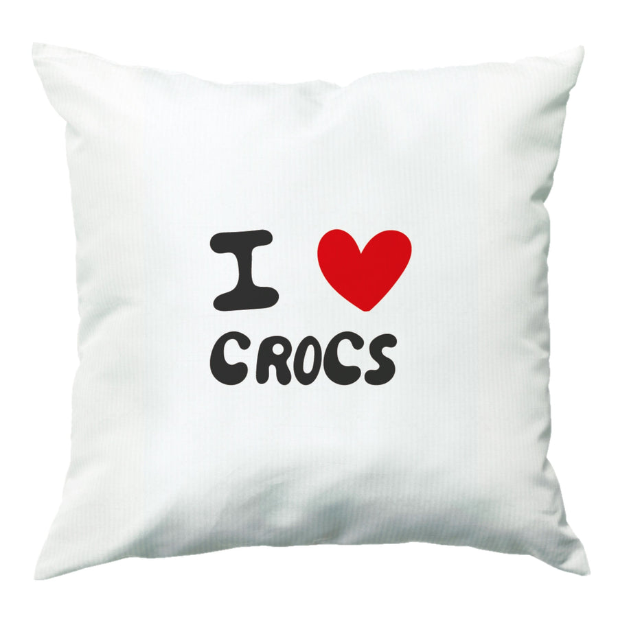 I Love Crocs Cushion