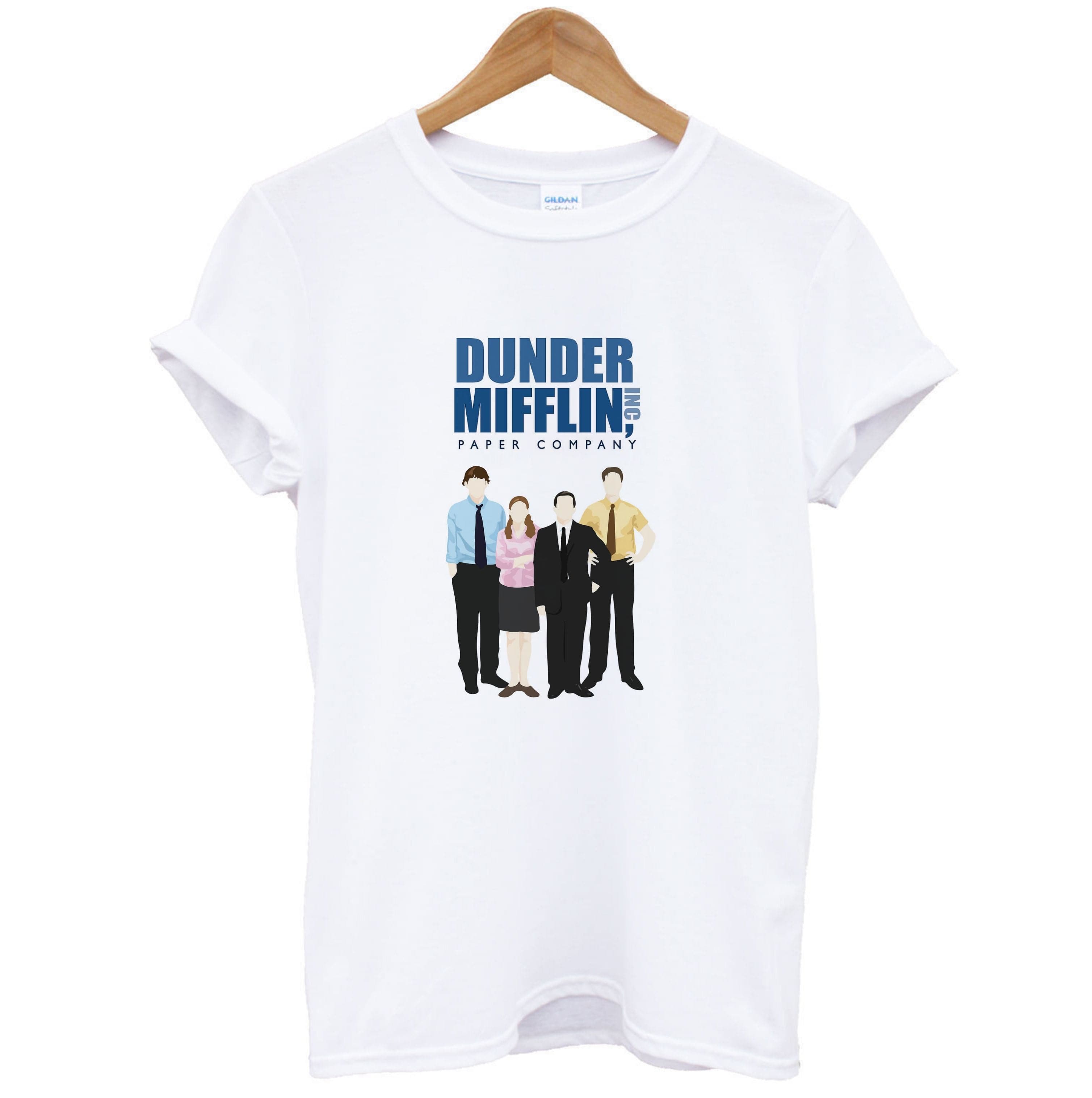 Office Cartoon - Dunder Mifflin T-Shirt